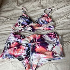 Raisins bikini set tie dye SIZE SMALL